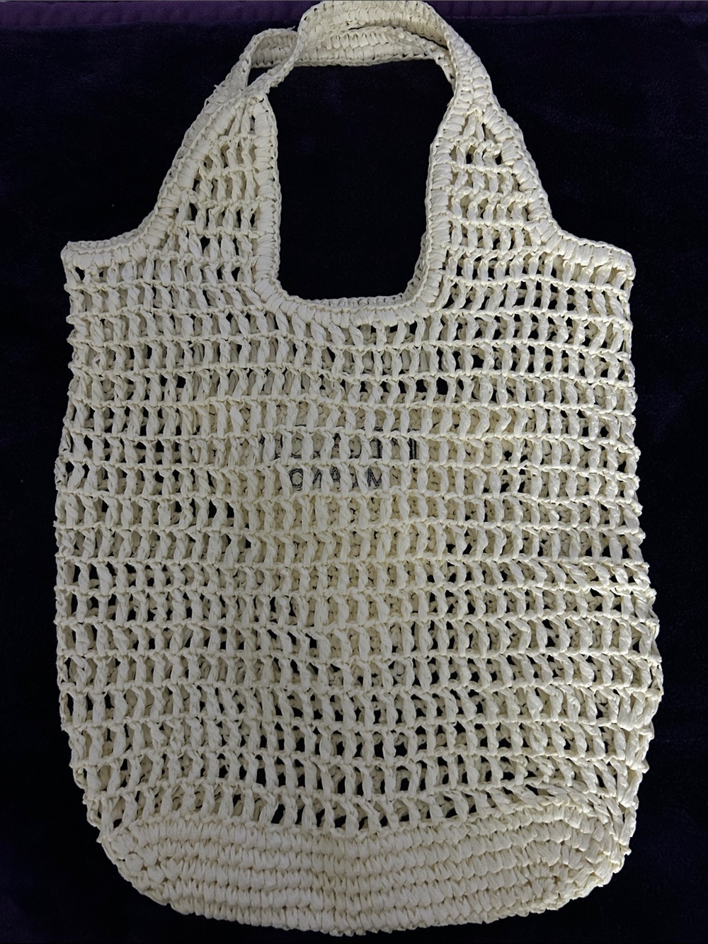 Upcycled Prada crochet bag - Picture 4 of 4